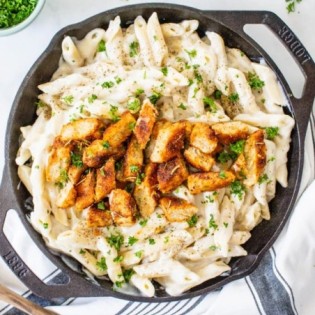 Chick'n Alfredo