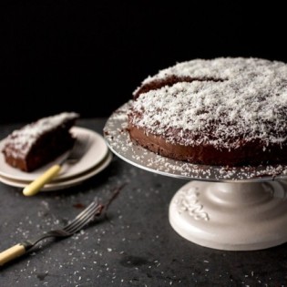 Gluten Free Chocolate Coconut Cake