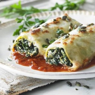 Canelloni Ricotta Spinach