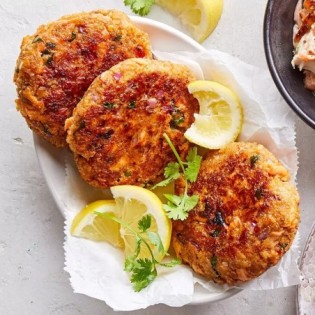 Spicy Salmon Fish Cake