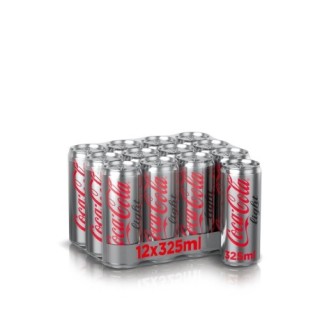 Coke Ligth (Diet) Pack x 12 (325ml Can)