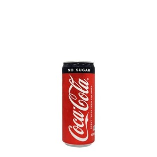 Coke No Sugar (0% Sugar) 325ml Can