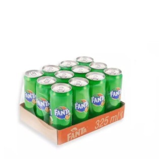 Fanta Green Pack x 12 (325ml Can)