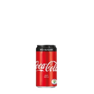 Coke No Sugar (0% Sugar) 240ml Can