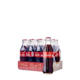 Coke Original Buddy Pack x 12 (250ml Bottle)