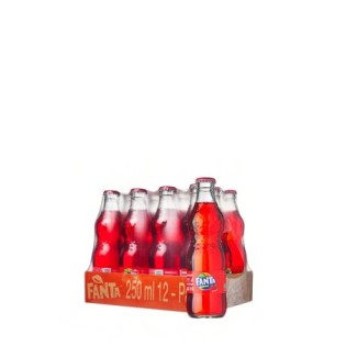 Fanta Red Buddy Pack x 12 (250ml Bottle)