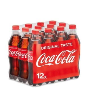 Coke Original Pet Pack x 12 (505ml Bottle)