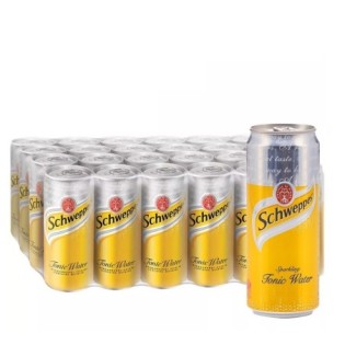 Schweppes Tonic (Yellow) Pack x 24 (330ml Can)