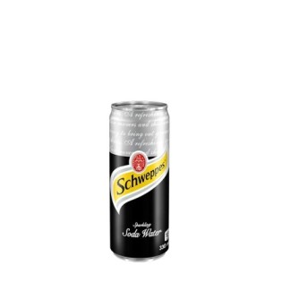 Schweppes Soda (Black) 330ml Can