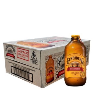 Bundaberg Ginger Ale Pack x 24 (375ml Bottle)