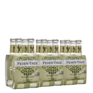 Fever-Tree Ginger Beer Pack x 12 (200ml Bottle)