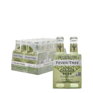 Fever-Tree Ginger Beer Pack x 24 (200ml Bottle)