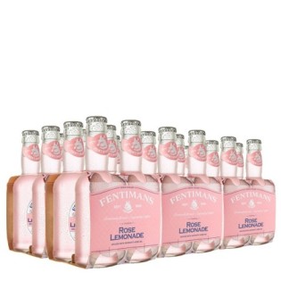 Fentimans Rose Lemonade Pack x 24 (200ml Bottle)