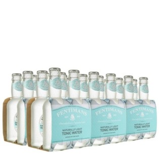 Fentimans Natually Light Tonic Pack x 24 (200ml Bottle)