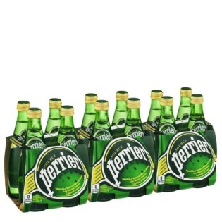 Perrier Sparkling Water Pack x 12 (330ml Bottle)