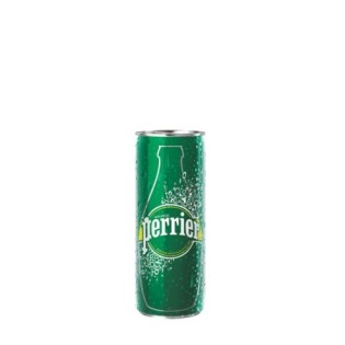 Perrier Carbonated Mineral Water 250ml Can