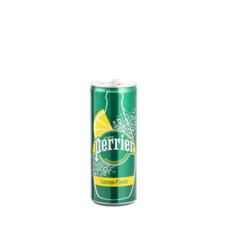 Perrier Lemon With Carbonated Water 250ml Can