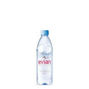 Evian Natural Mineral Water 500ml Bottle