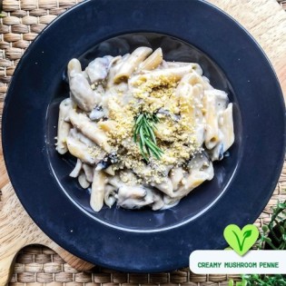 Creamy Mushroom Penne